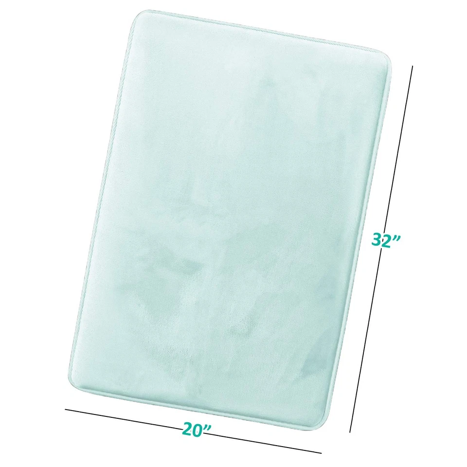 Alfombras de baño, alfombras de baño ultra suaves - Alfombrillas de baño para baño, lavar a máquina, N... Foto 3 de 4