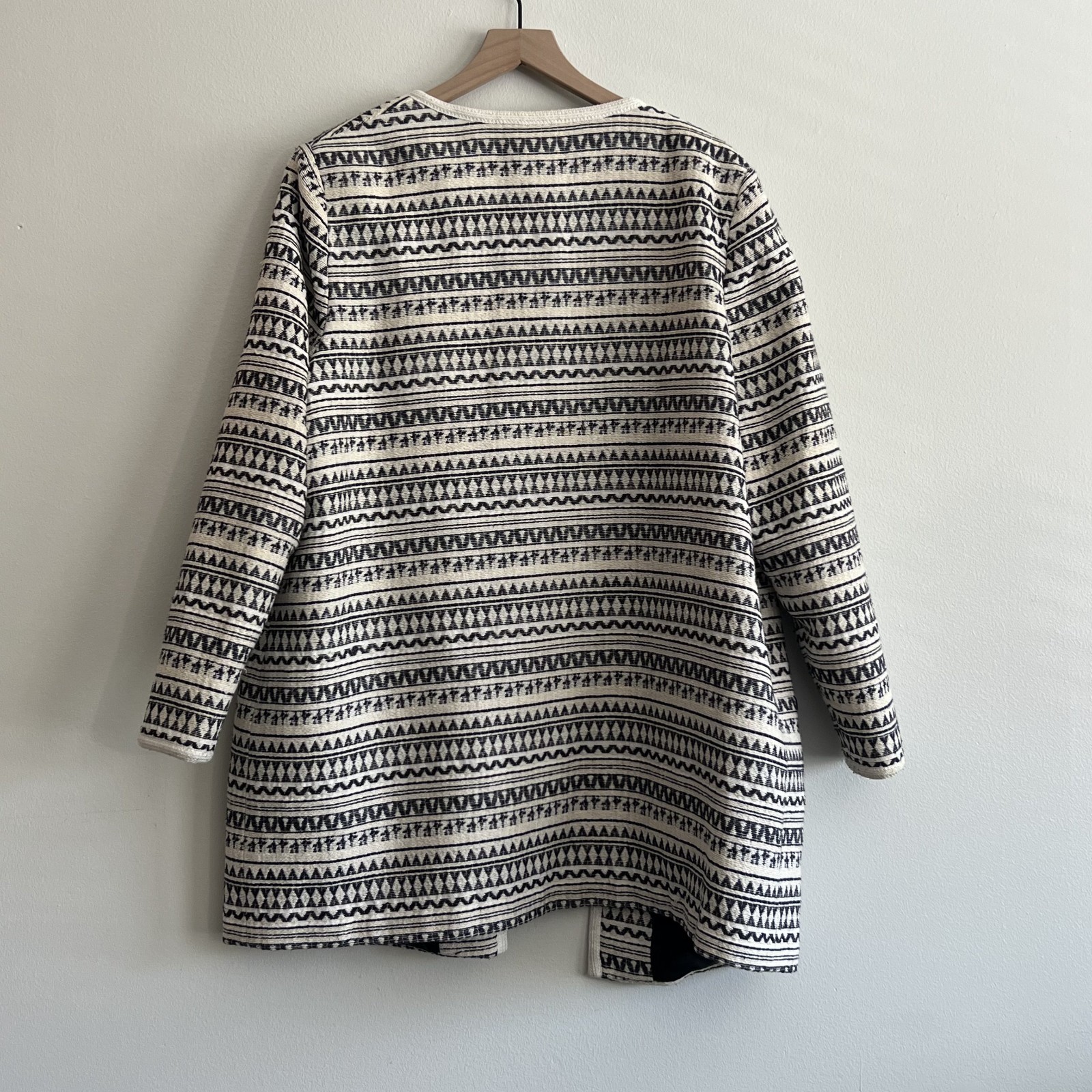 Aztec Pattern Womens Mid Length Jacket Profession… - image 2