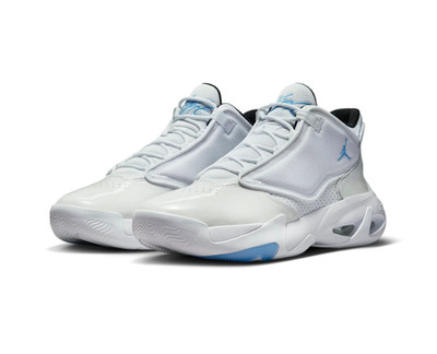 Size 8.5 - Air Jordan Max Aura 4 White University Blue
