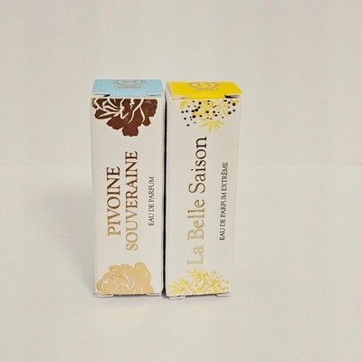 Houbigant Paris -Pivoine Souveraine & La Belle Saison für Frauen 2x2ml