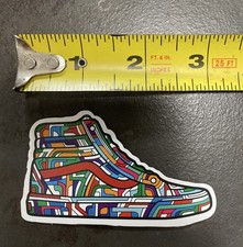 Vans Off The Wall Skateboard Decal Sticker 3 1/4 Brand New