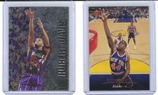 Lot of 2 Hubert Davis - 1996-97 Fleer Metal #216 & 1995-96 Upper Deck #2