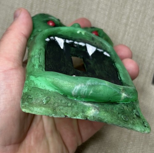 80s Monster Toy Inspired Figural Light Switch Plate Cover Handmade Custom Resin - Picture 5 of 8