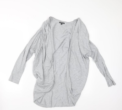 Warehouse Damen Strickjacke Pullover grau Größe S