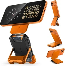 SUPCASE MagSafe Stand Magnetic Wallet Phone Card Holder for iPhone Galaxy Google