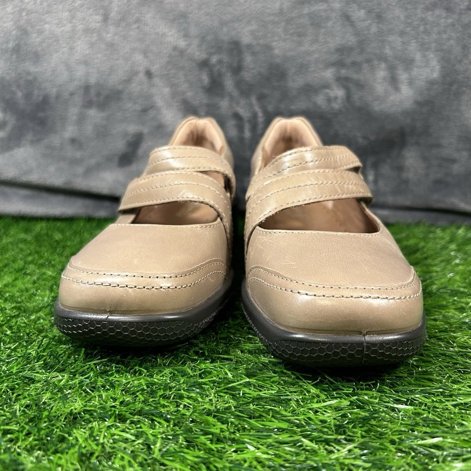 Lo último Melissa Mary Janes Mujer 7 M Cuero Marrón Zapatos Cómodos Informales Caminar Foto 2 de 4