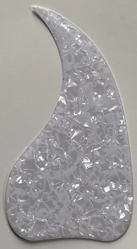 Crystal Self Adhensive Pickguard White Prarl To Fit Gibson J-45 Acoustic Guitar
