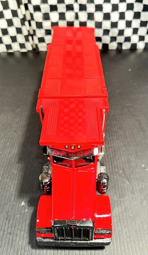 NewRay Peterbilt 379 Car Carrier w/Dodge Viper Roadster Load - 1:32 No Box - Picture 4 of 7