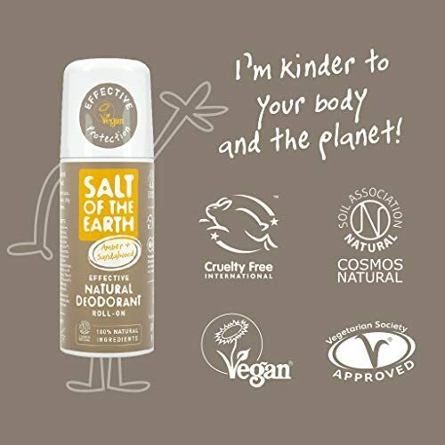 Natural Deodorant Roll On Vegan Long Lasting Protection Leaping Bunny Approved - Picture 2 of 6