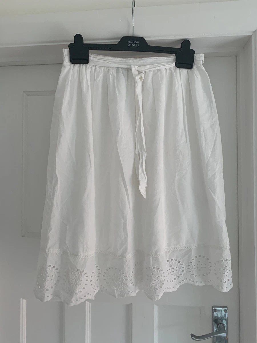 White clearance skirt primark