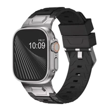 Titan FKM Sport Band for Apple Watch Ultra 3 & Ultra 49mm - Natural & Black