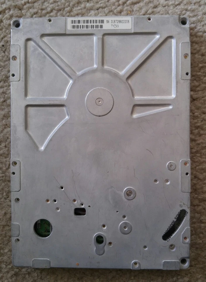 Quantum Bigfoot 5,25 pulgadas 6,0 AT TX06011 6 GB raro - 1/4 de altura disco duro delgado Foto 2 de 2