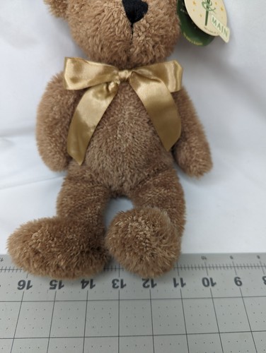 First Main Benjamin Brown Bear Plush 12 Inch 1754 Stuffed Animal Toy - Picture 3 of 7
