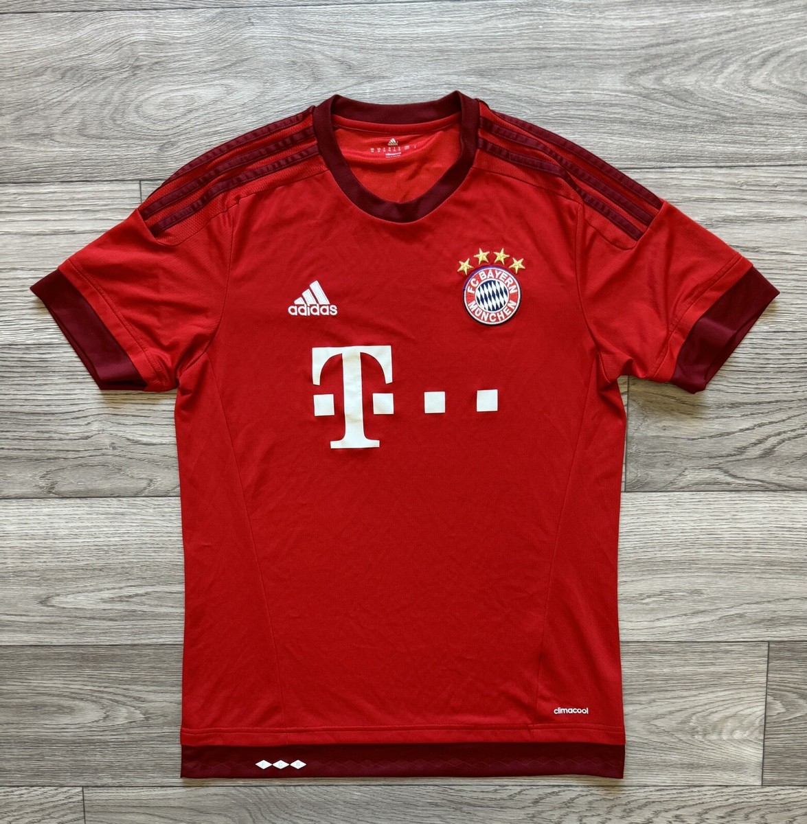 Bayern Munich 2015 2016 Adidas Home Football Shirt Soccer