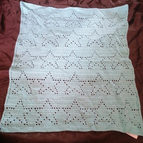 Crochet Blanket. Homemade with love - Picture 2 of 4