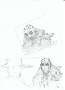 Enki Bilal Dessin Original Signe Animal Z Ebay