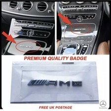 New Small Mercedes Amg Badge Cockpit Centre Console Dashboard Interior C E A S