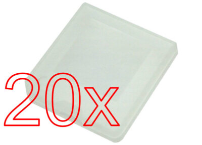 20 X Schutz Hülle Spiele Hülle Case Boxen Cartidge Nintendo DS / NDS Spiel Modul