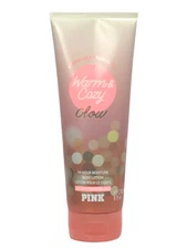 VICTORIA’S SECRET PINK WARM & COZY GLOW FRAGRANCE BODY LOTION CREAM 8 oz New