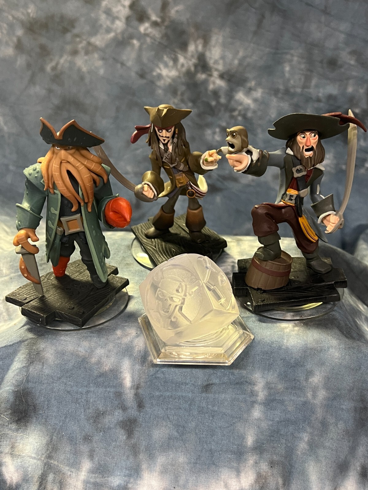 Disney Infinity Pirates Of The Caribbean Jack Sparrow Davy Jones ...