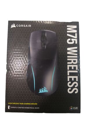 Corsair M75 Wireless Kabellose Maus Schwarz