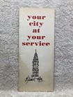 1979 Philadelphia Your City At Your Service Frank Rizzo Mayor Booklet Vtg