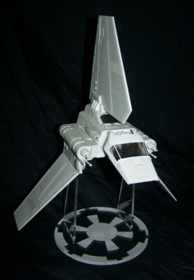 acrylic display stand for Star Wars Micro Galaxy Imperial Shuttle