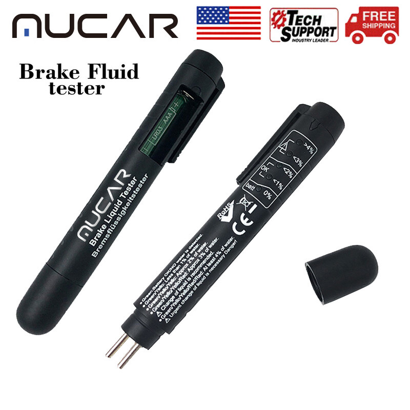 Brake Fluid Tester For DOT5  Car Liquid Oil Moisture Testing Tool Auto USA