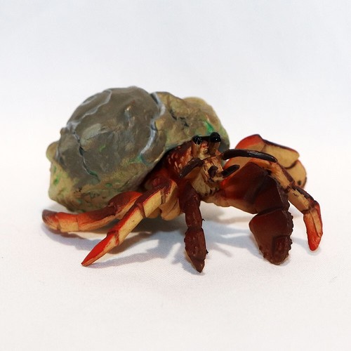 Epoch Journey of Life on Earth Creature Figure Coenobita Capsule Toy Rare 2007