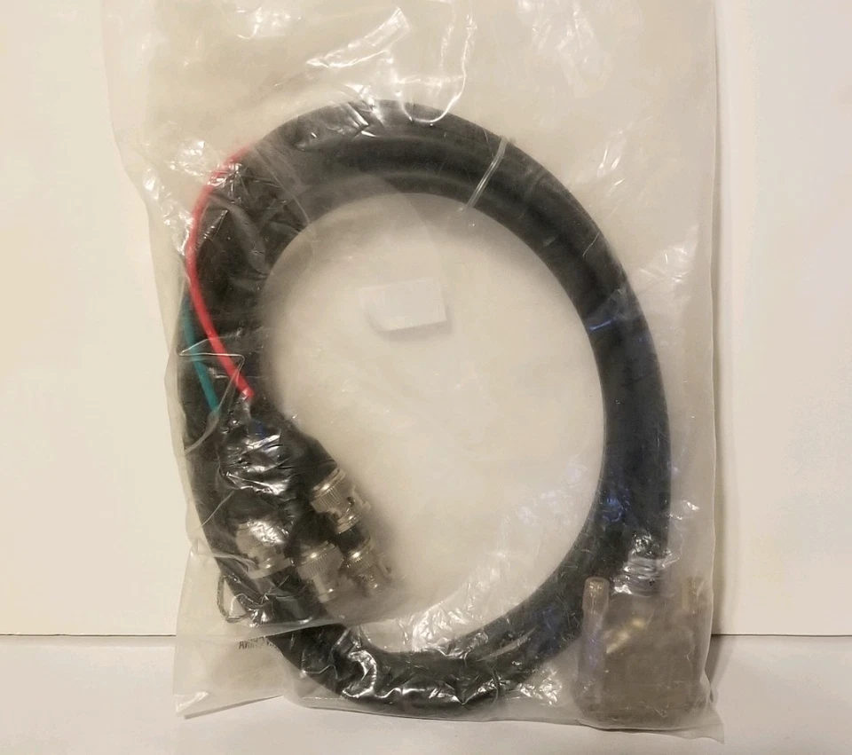 AMX CC-DVI-5BNCM DVI MALE TO 5 BNC MALE CABLE 6FT #FG10-2170-08 EXTRON - Image 2 of 2