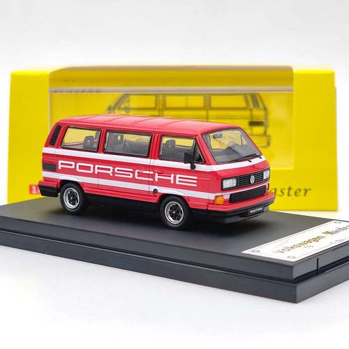 New 1:64 Master Porsche B32 VW T3 Multivan Van Gulf Diecast Toys Car Models Gift - Picture 3 of 18