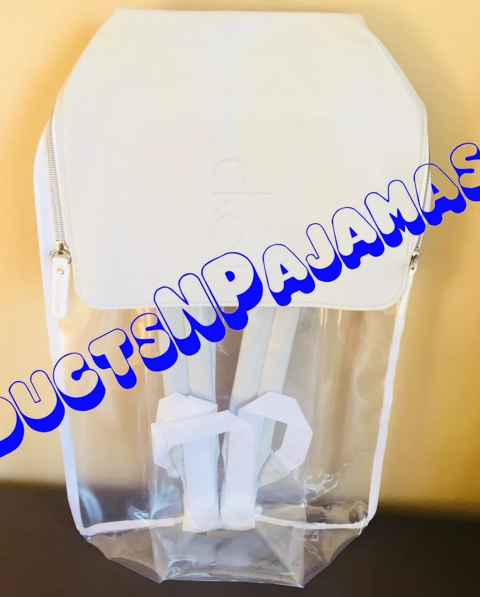Calvin klein clear clearance backpack