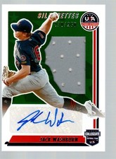 2022 USA Stars & Stripes Autograph Jersey #SIL-JW Jack Washburn /250