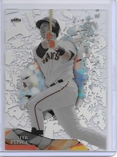 2014 Topps Tek HANK BUSTER POSEY SHATTER PATTERN VARIATION SP GIANTS!