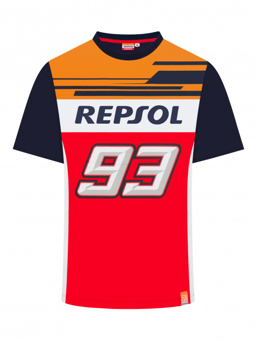 Official Marc Marquez 93 Dual Repsol Honda T Shirt - 19 38509 | eBay