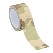Camouflage Tape 2" x 11 Yards, Self Adhesive Camo Tape Wrap, Light Camo