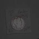 1915 S - BARBER HALF  - VERY GOOD