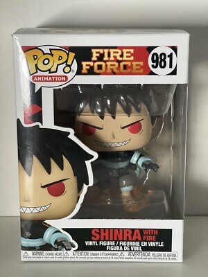 Funko Pop! Figur Anime Fire Force Shinra 981 NEU & OVP