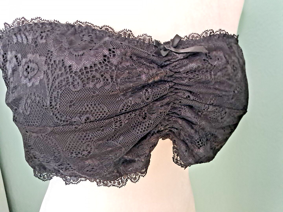 3XL NEW Black Lace Strapless Bra eBay