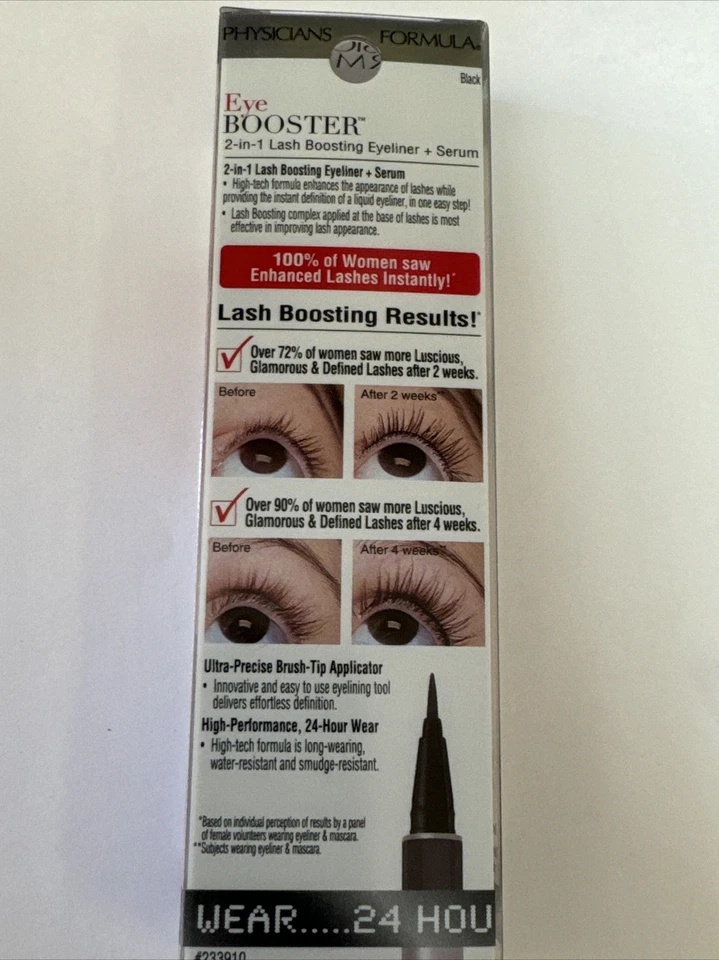 Physicians Formula Eye Booster Lash Boosting Brush Tip Eyeliner 7367 Black - Image 2 of 2