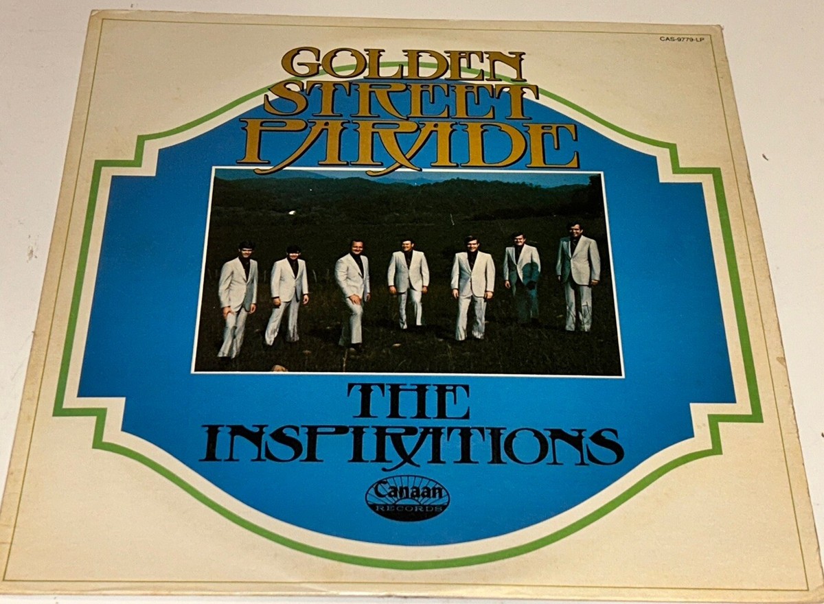 The Inspirations Golden Street Parade Southern Gospel Vinyl Album