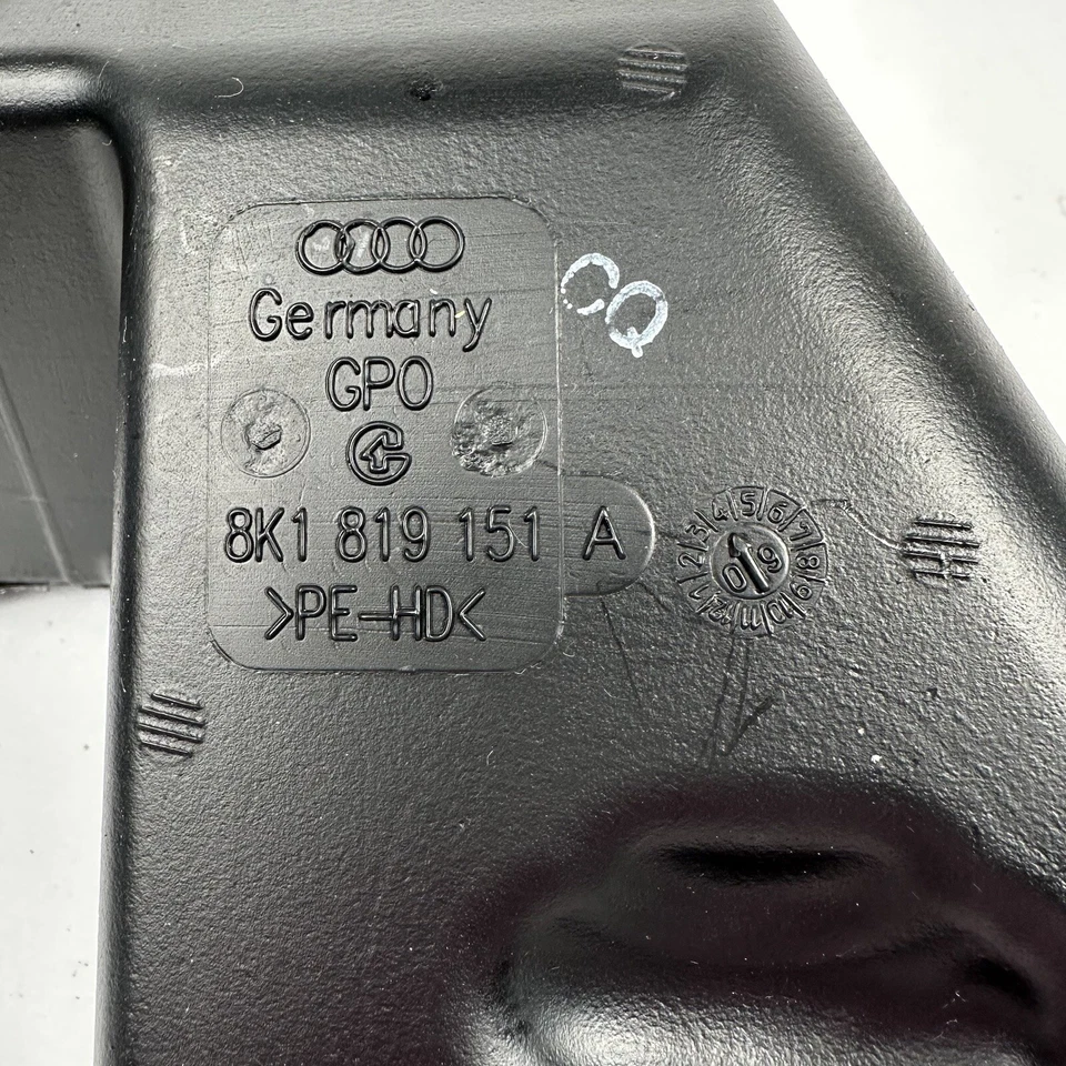 AUDI Q5 A4 S4 2009 2010 2011-2016 tablero de instrumentos tubo de ventilación de aire conducto 8K1819151A Foto 2 de 4