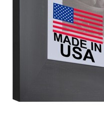 Custom Matted Picture Poster Frame  Mat 3" Black Old Fashioned 1862 16x20 24x36