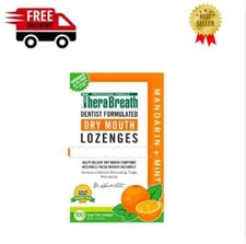TheraBreath Dry Mouth Mandarin Mint Lozenges, 100 count, 165 g