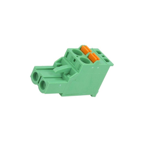 2X 2EDGKDA-5.0-02P-14-00AH-14-00AH Klemmleiste Abschaltbar 5Mm Wege: 2 Mit 90°-W-image