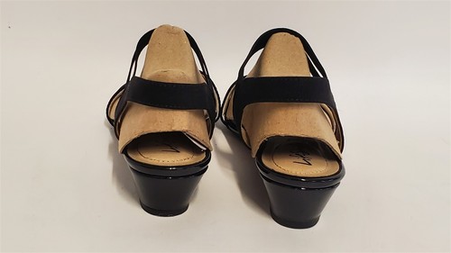 Lifestride Women's Yolo Wedge Heel Sandal Shoes, Black, 6.5 M US NEW - Picture 4 of 5
