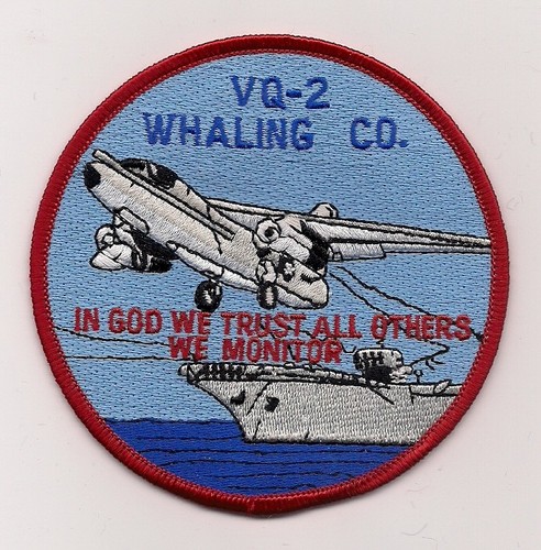 VQ-2 WHALING CO FLEET AIR RECONNAISSANCE SQN patch