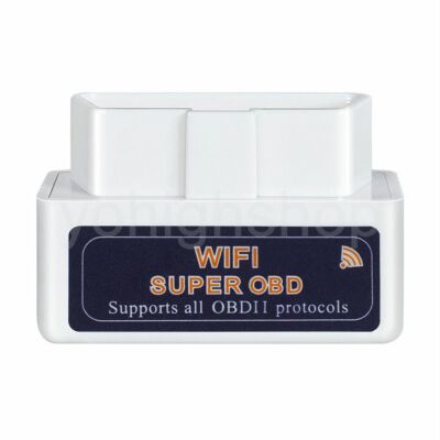 White Wi-Fi OBD2 ELM327 Inspector 1.5 PIC25K80 Chip Diagnostic Tool Interface