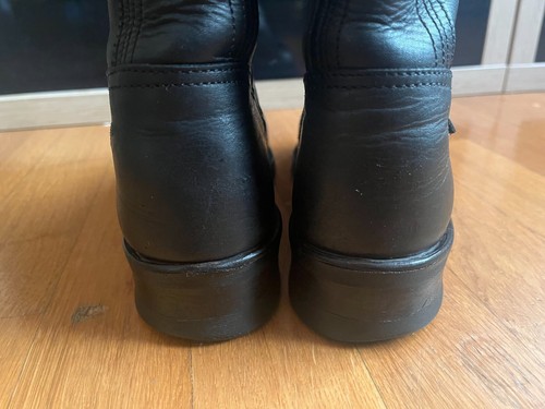 Vintage HARLEY DAVIDSON ENGINEER Boots Moto Biker The Bikeriders EU 41 - Foto 9 di 12