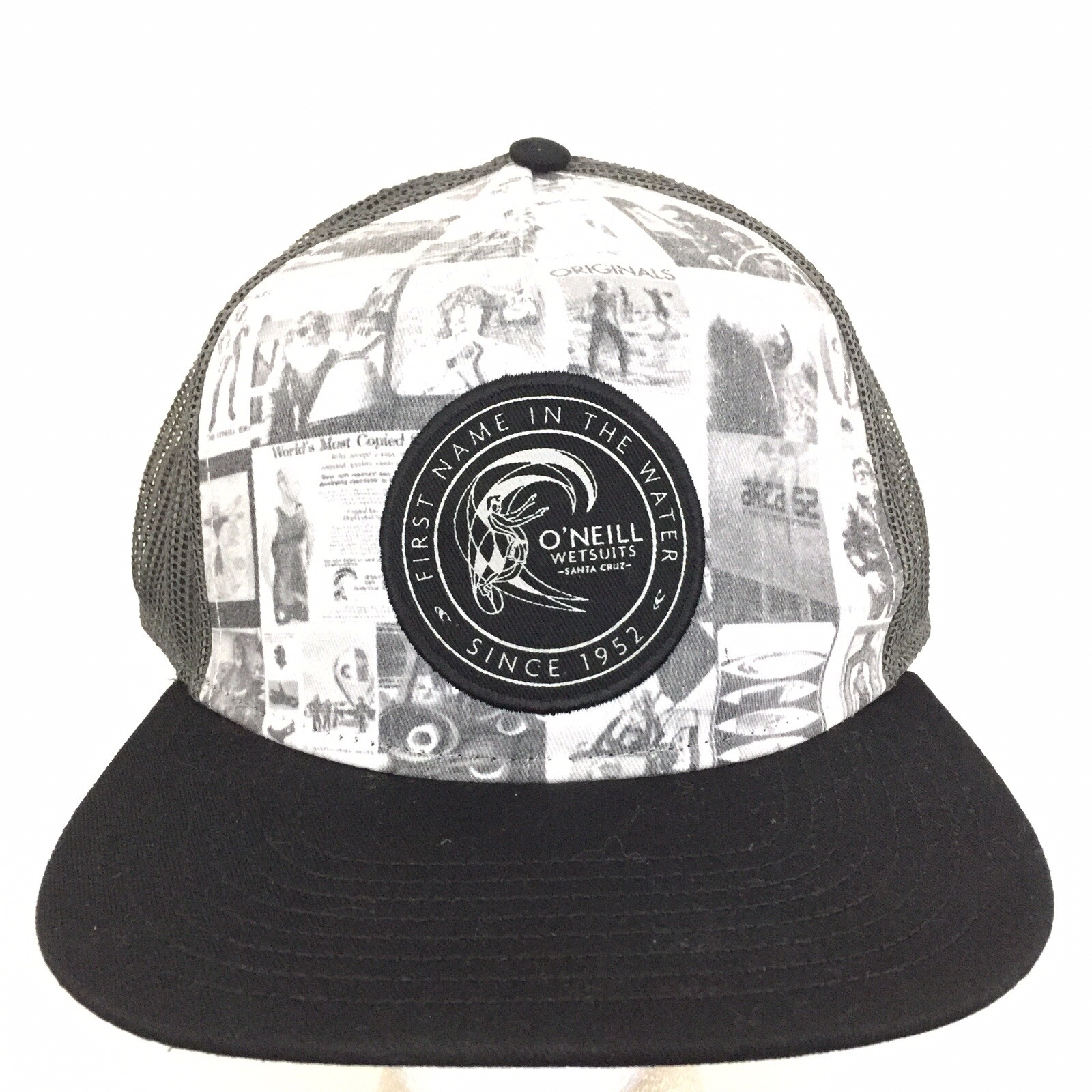 ONeill Surfer Patch Hat Spell Out Script Logo Bea… - image 10